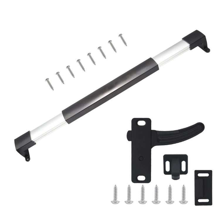 RV Screen Three-section Split Telescopic Rod L-shaped Replacement Handle, Specifications: Right Hand