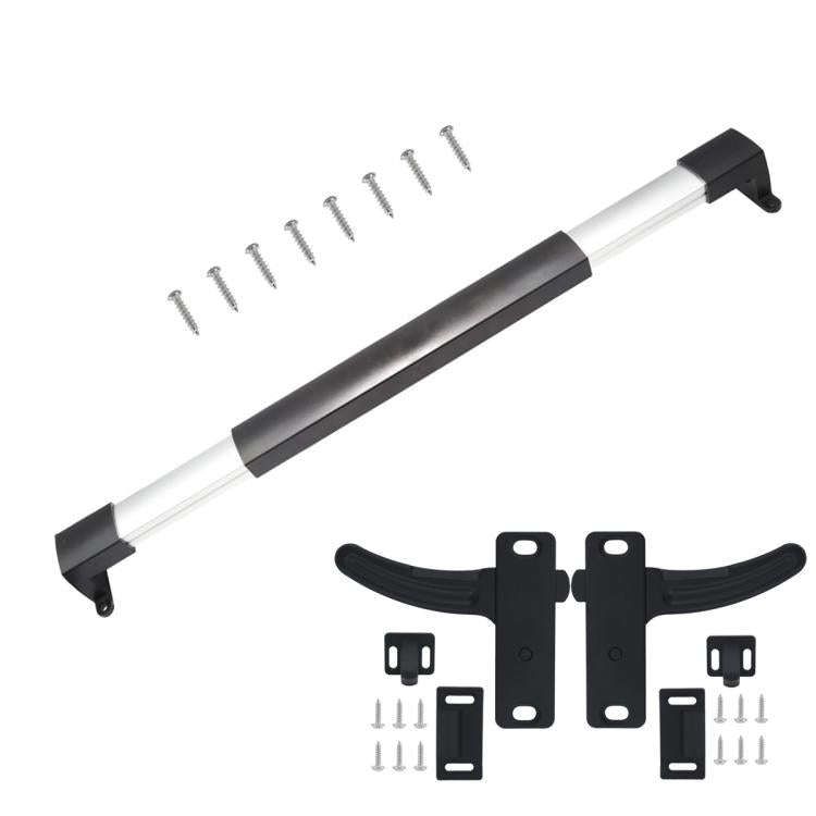 RV Screen Three-section Split Telescopic Rod L-shaped Replacement Handle, Specifications: Left Ha...