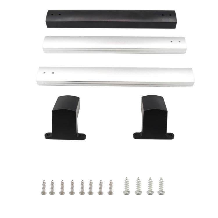 RV Screen Three-section Split Telescopic Rod L-shaped Replacement Handle, Specifications: Left Ha...