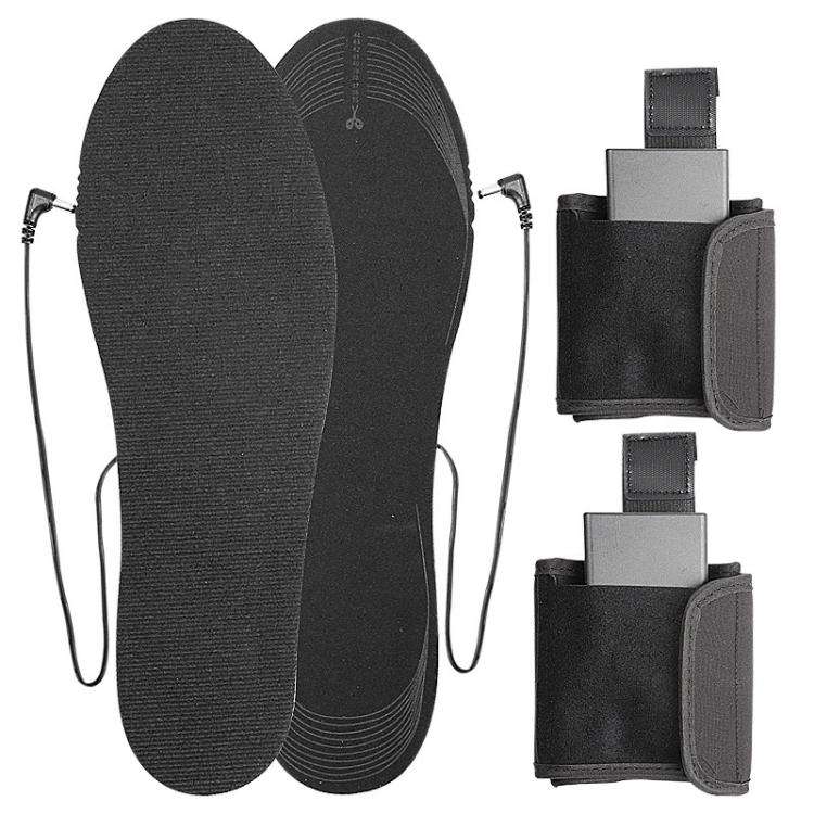 Strap Portable Men Women Cuttable Heating Insoles Washable Foot Warm EVA Electric Heated Shoes Pa...
