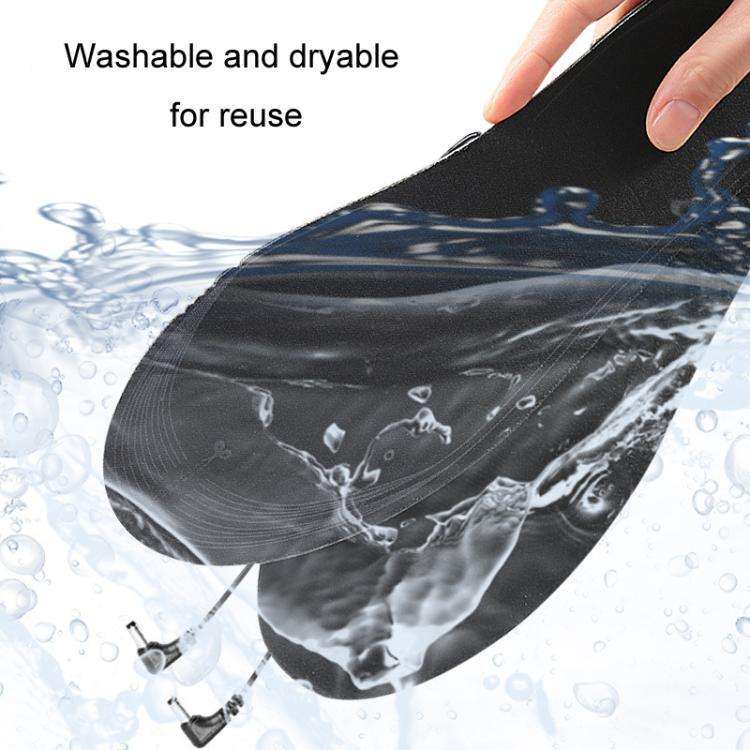 Strap Portable Men Women Cuttable Heating Insoles Washable Foot Warm EVA Electric Heated Shoes Pa...
