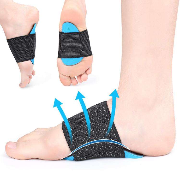 EVA Sports Foot Cushion Men Women Flat Feet Arch Support Half Pad Orthopedic Arch Shoe Inserts, M...