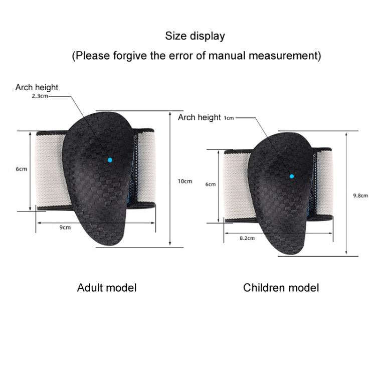EVA Sports Foot Cushion Men Women Flat Feet Arch Support Half Pad Orthopedic Arch Shoe Inserts, M...
