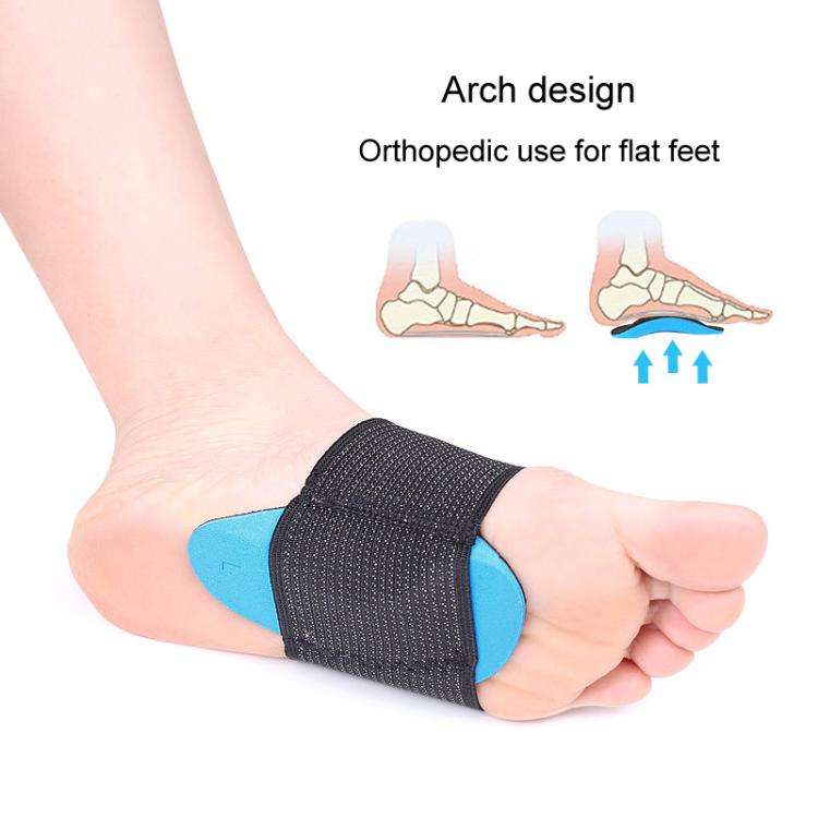 EVA Sports Foot Cushion Men Women Flat Feet Arch Support Half Pad Orthopedic Arch Shoe Inserts, M...