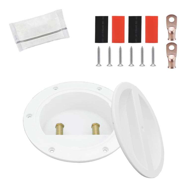 RV Marine Waterproof Sea Fishing Sealed Pure Copper Conductive Junction Box, Configuration: CP-5097