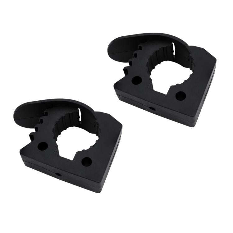 2pcs Quick Installation Clamp Rubber Fixing Buckle For 3-4cm Pipe