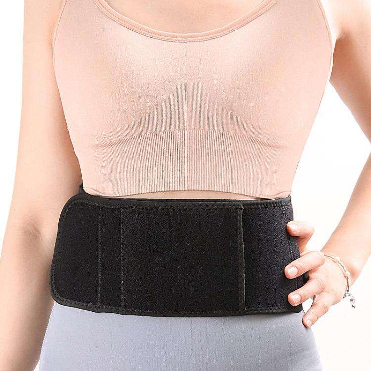 USB Electric Heating Warming Anti-cold Waist Protector Adjustable Sport Support Heat Pad Therapy ...