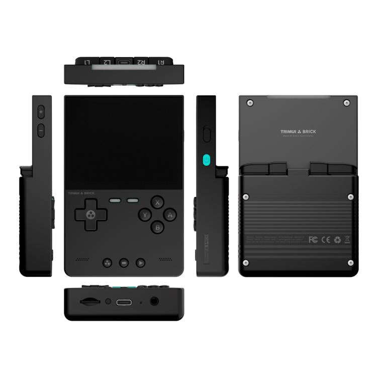 TRIMUI BRICK Open Source Pocket Console Portable Wireless Bluetooth HD Retro Arcade, Size: 128G(Red)