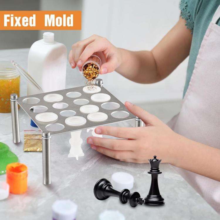 Square Metal Chess Mold Holder(YH010)