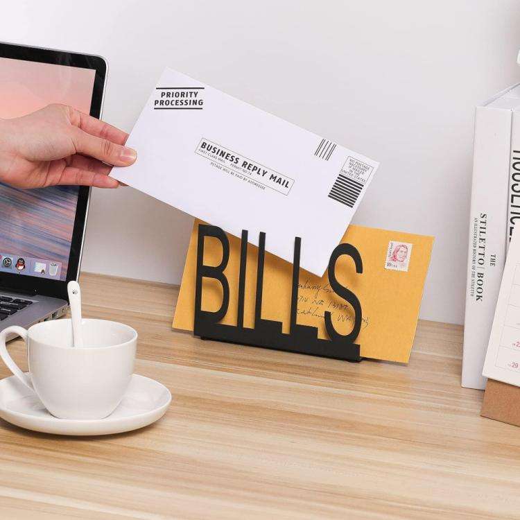 Home Office Metal Mail Envelope Desktop Organizer(YH009-1-1)