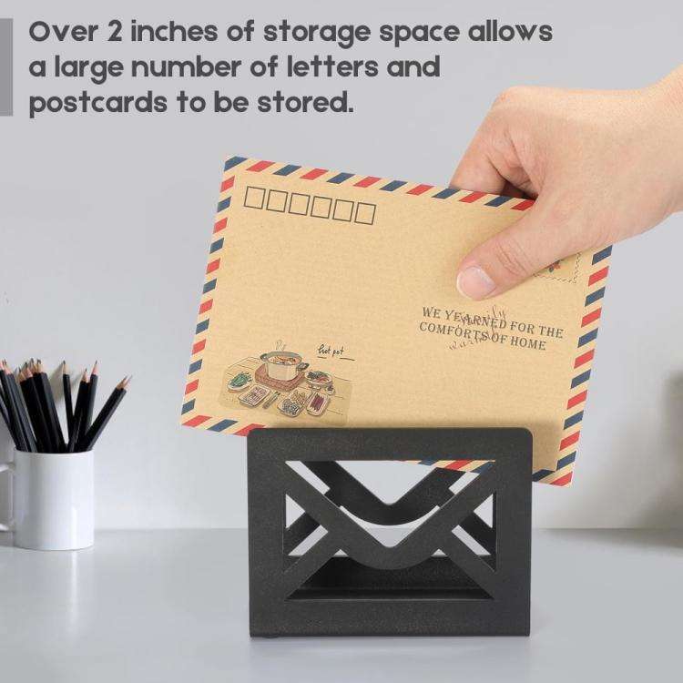 Home Office Metal Mail Envelope Desktop Organizer(YH007-1)