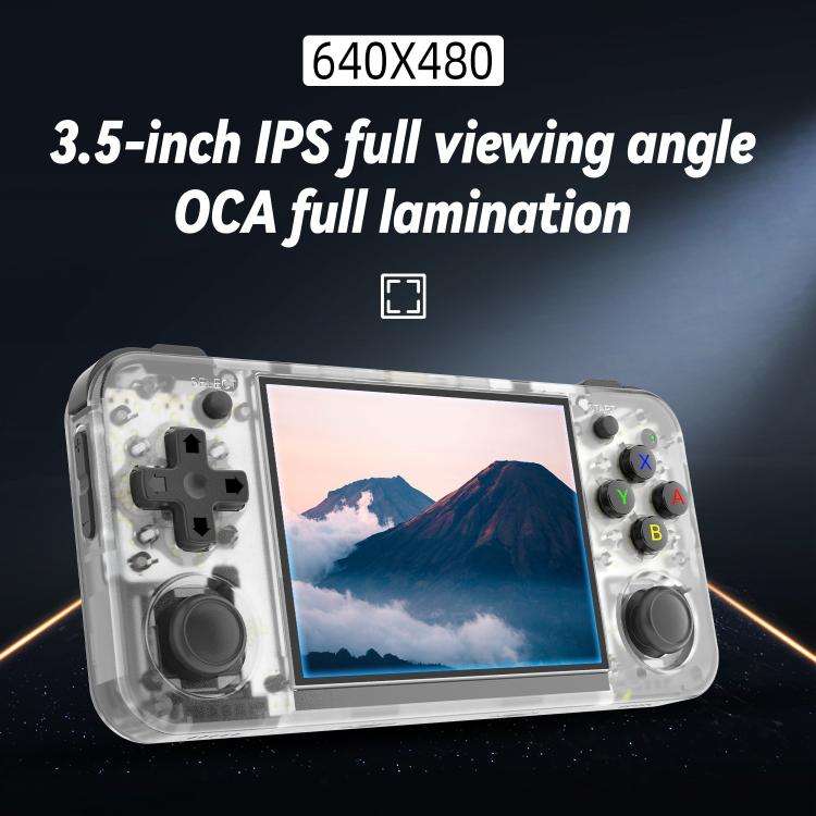 ANBERNIC RG35XXH Open Source Wireless Handheld Game Console, Memory: Standard 32G+64G(Transparent...