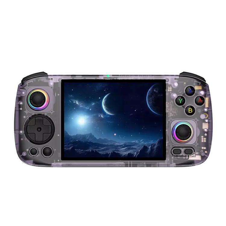 ANBERNIC RG406H Wireless HD Touch Screen Handheld Game Console, Memory: Standard No Card(Transpar...