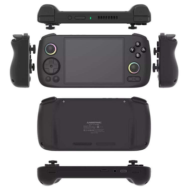 ANBERNIC RG406H Wireless HD Touch Screen Handheld Game Console, Memory: Standard No Card(Transpar...