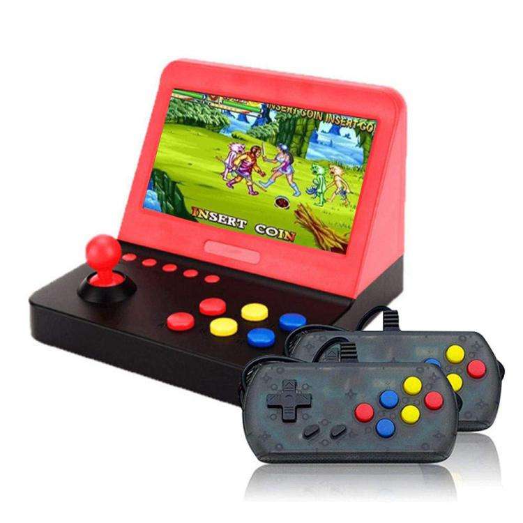 AMPOWN RETRO 7 inch Large Screen Handheld Console Rocker Game Player Open Source Retro Arcade, Wi...