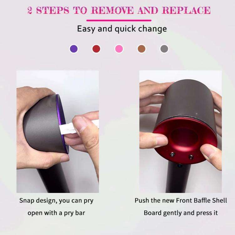 Front Baffle Shell Board Part For Dyson Hair Dryer HD01 / HD02 / HD03 / HD04 / HD07 / HD08 Repair...