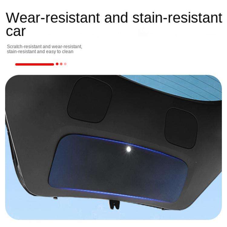 For Tesla Model Y Anti-scratch Trunk Pad Trunk Tailgate Dirt-resistant Protective Plate, Spec: Le...