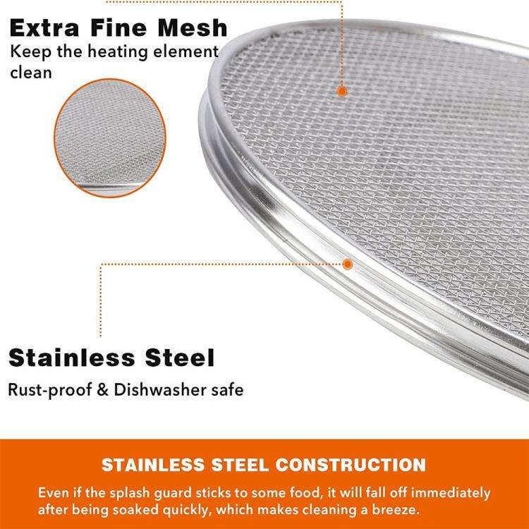 For Ninja AG300 / IG651 / IG551 Double Layer Splatter Shield Splash Guard 7.67 Inch