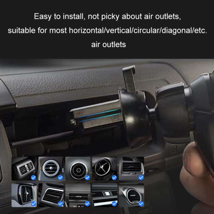 Vehicle Air Ooutlet Gravity Navigation Phone Bracket(A Style)