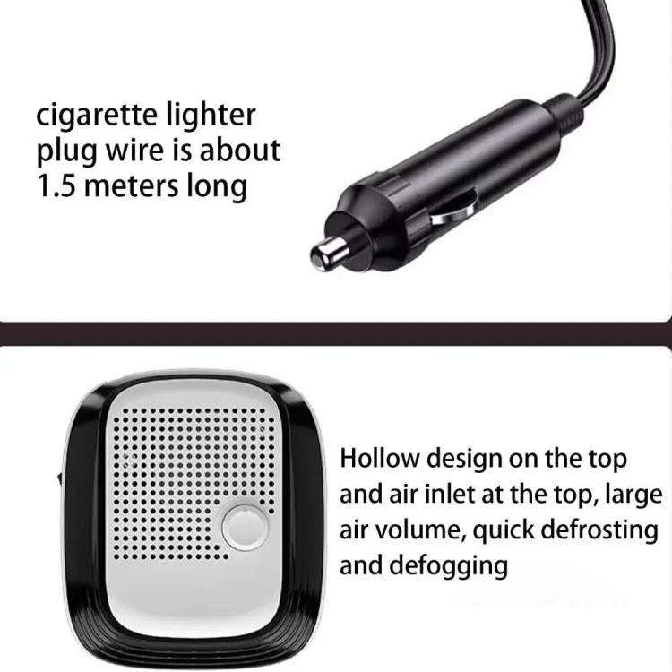 12V Fast Heating Car Heater Glass Defogger(Dark Green)