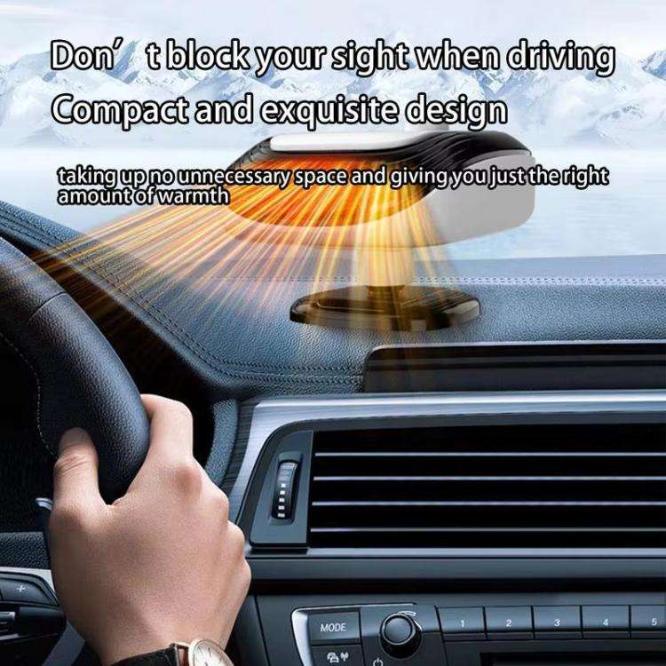 12V Fast Heating Car Heater Glass Defogger(Dark Green)