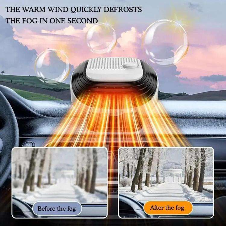 12V Fast Heating Car Heater Glass Defogger(Dark Green)