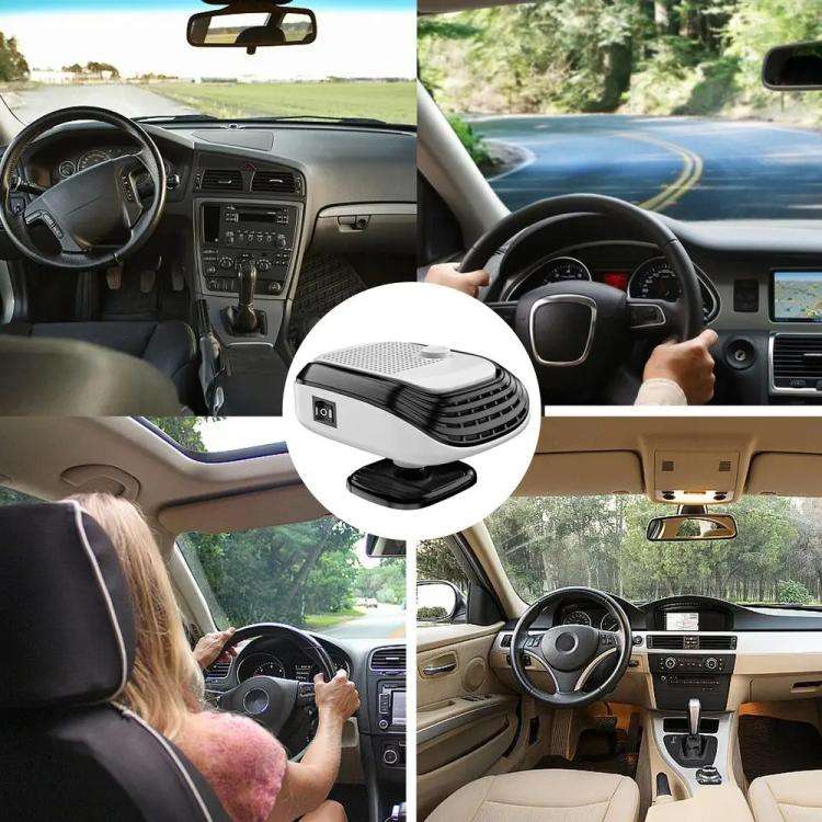 12V Fast Heating Car Heater Glass Defogger(Dark Green)