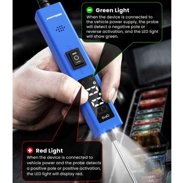 OBDResource 0-80V Multi-Function Portable Automobile Circuit Tester(CP10)