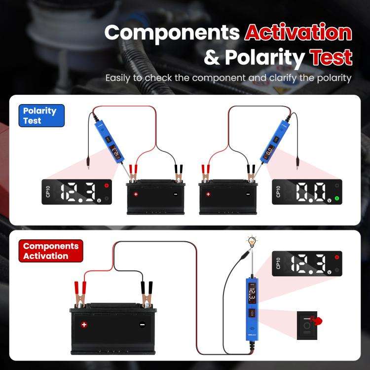OBDResource 0-80V Multi-Function Portable Automobile Circuit Tester(CP10)