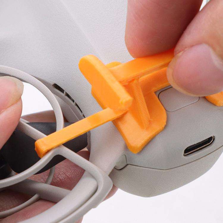 For DJI Neo CQT Flight Tail Reduce Drag Airflow Tail Fixed Bracket(Orange)