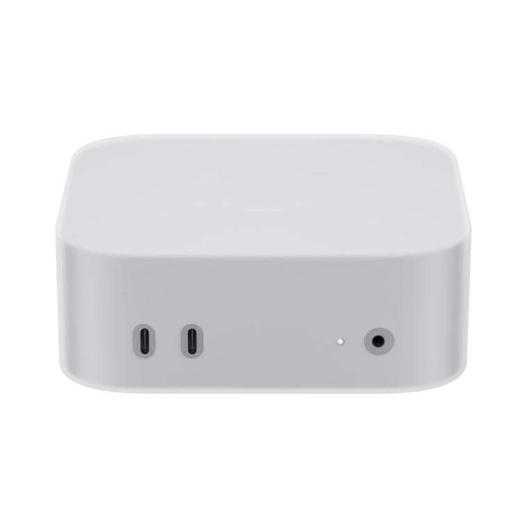 For Mac Mini M4 / M4 Pro 2024 Computer Host Dustproof Drop-Proof Silicone Protective Cover(Transp...