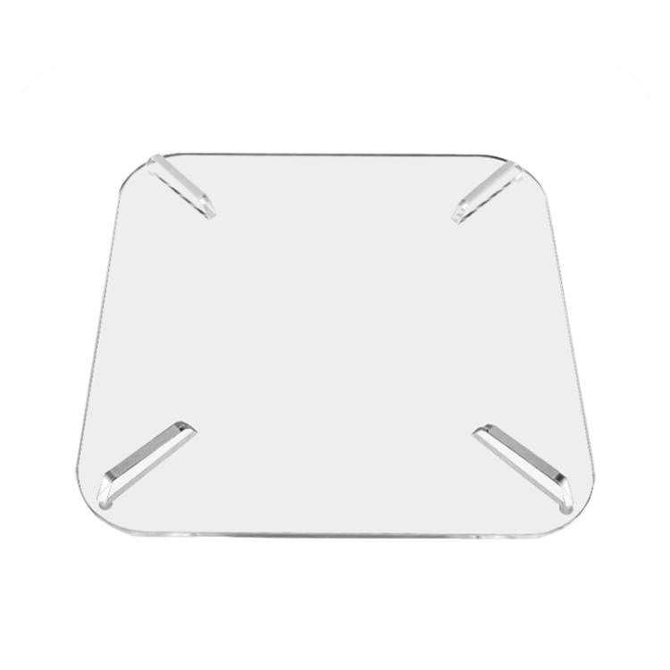 For Mac Mini 2010-2020 / 2023 / 2024 M4 Desktop Support Stand Anti-Slip Acrylic Bracket(Transparent)