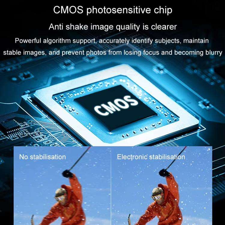 4K HD Touch Screen Digital Micro SLR Camera MP3 DSLR Camcorder 64MP Anti-Shake Vlogging Video Cam...