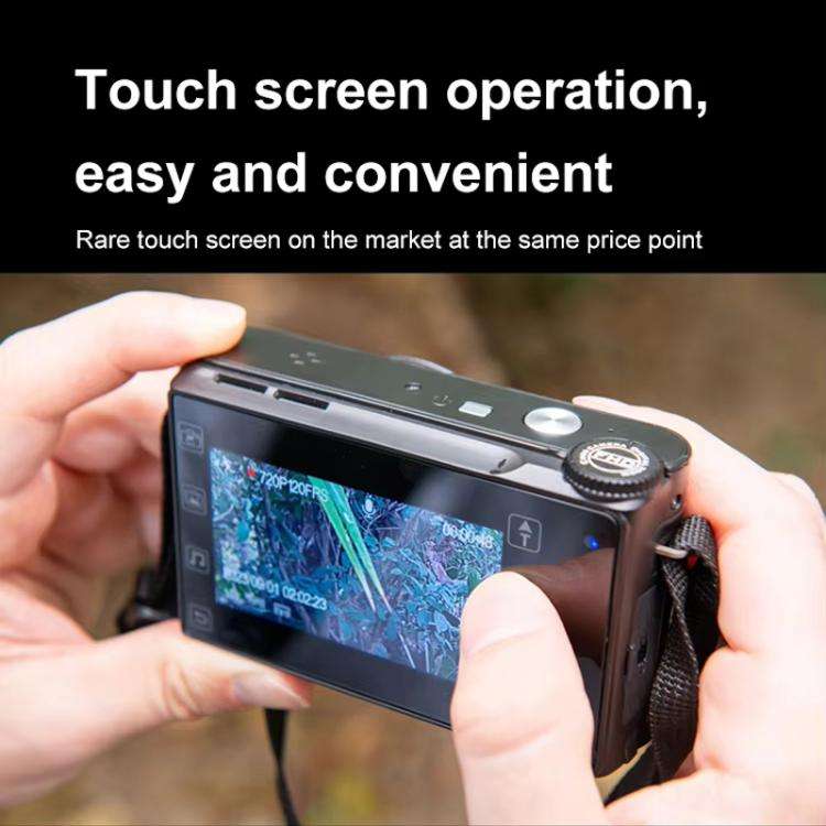 4K HD Touch Screen Digital Micro SLR Camera MP3 DSLR Camcorder 64MP Anti-Shake Vlogging Video Cam...
