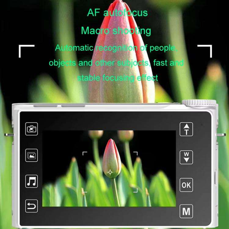 4K HD Touch Screen Digital Micro SLR Camera MP3 DSLR Camcorder 64MP Anti-Shake Vlogging Video Cam...
