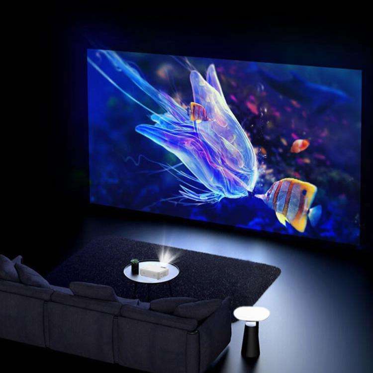 Z01 1080P 5G Bluetooth Projector Android 9.0 System Supports Mirroring Screen AU Plug