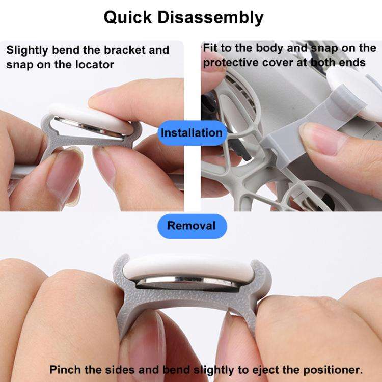 For DJI Neo CQT Mounting Locator Bracket Anti Loss Tracker Fixed Frame
