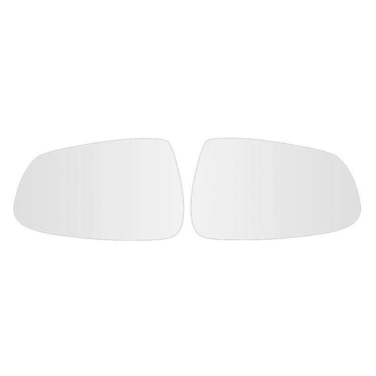 For Tesla Model S White Wide Field Of View Anti-glare Rearview Mirror Reversing Lens