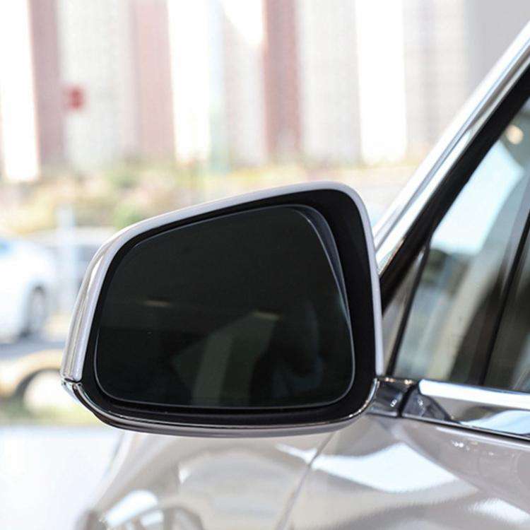 For Tesla Model S White Wide Field Of View Anti-glare Rearview Mirror Reversing Lens