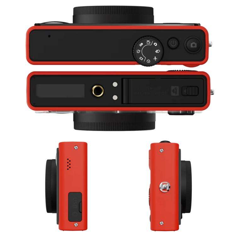 5K Digital Camera WiFi 72MP Dual Lens Auto Focus 18X Digital Zoom Student Color Filters CCD Beaut...