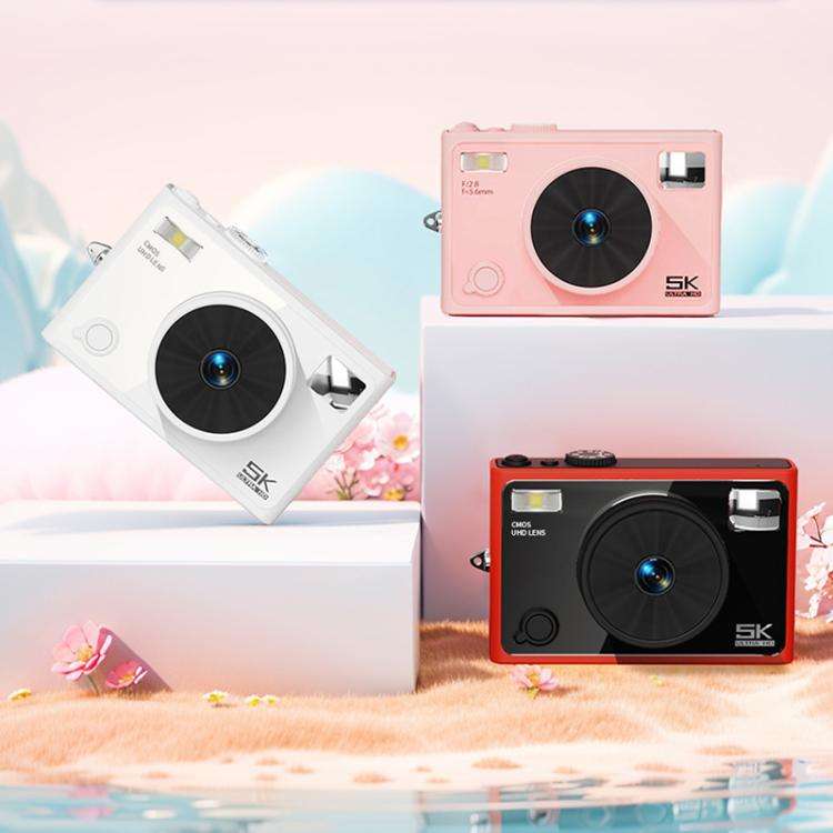 5K Digital Camera WiFi 72MP Dual Lens Auto Focus 18X Digital Zoom Student Color Filters CCD Beaut...