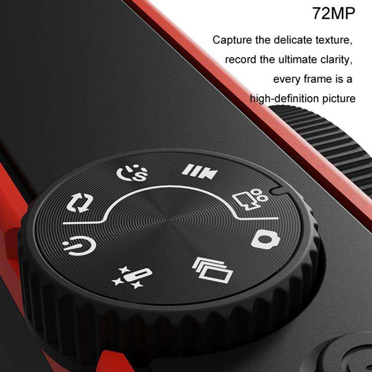 5K Digital Camera WiFi 72MP Dual Lens Auto Focus 18X Digital Zoom Student Color Filters CCD Beaut...
