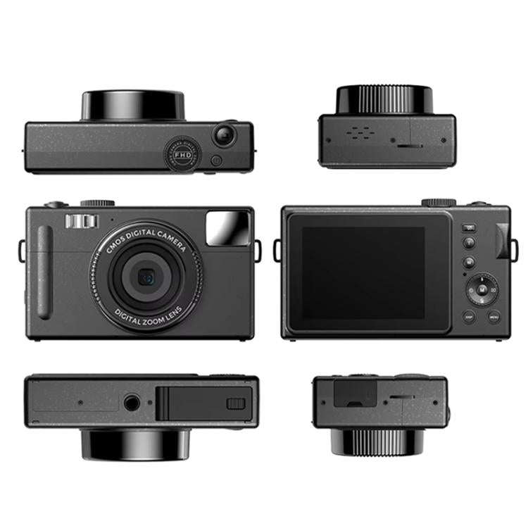 AMKOV CD-R1 24MP HD Pixel Shooting Student Camera 1080P Video Recording CCD Photo Video HD Camera...