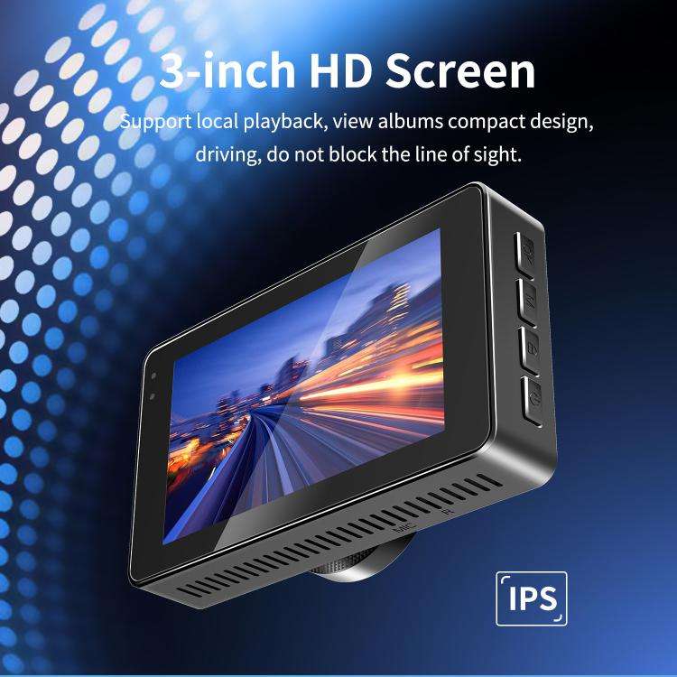 4K+1080P Driving Recorder Dual Front & Rear Recording WIFI Reversing Images(X16)