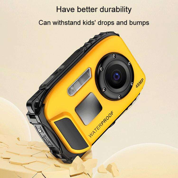 IP68 5m Waterproof Sports Digital Camera Kids Student DV Camera(Blue)