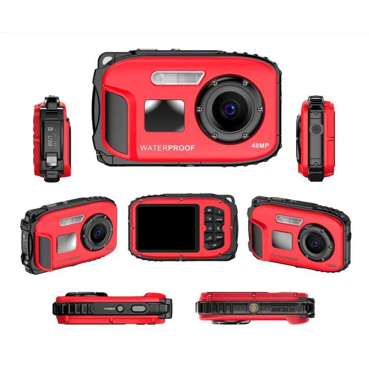 IP68 5m Waterproof Sports Digital Camera Kids Student DV Camera(Blue)