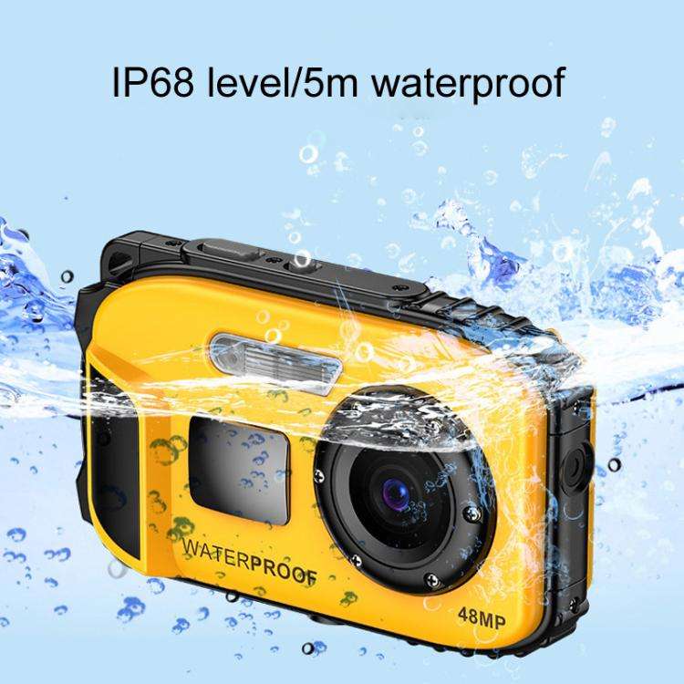 IP68 5m Waterproof Sports Digital Camera Kids Student DV Camera(Blue)
