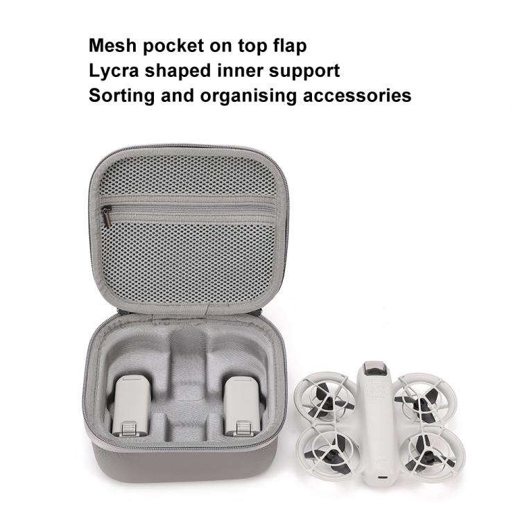 For DJI Neo BKANO Portable Storage Bag Shoulder Handbag(Gray)