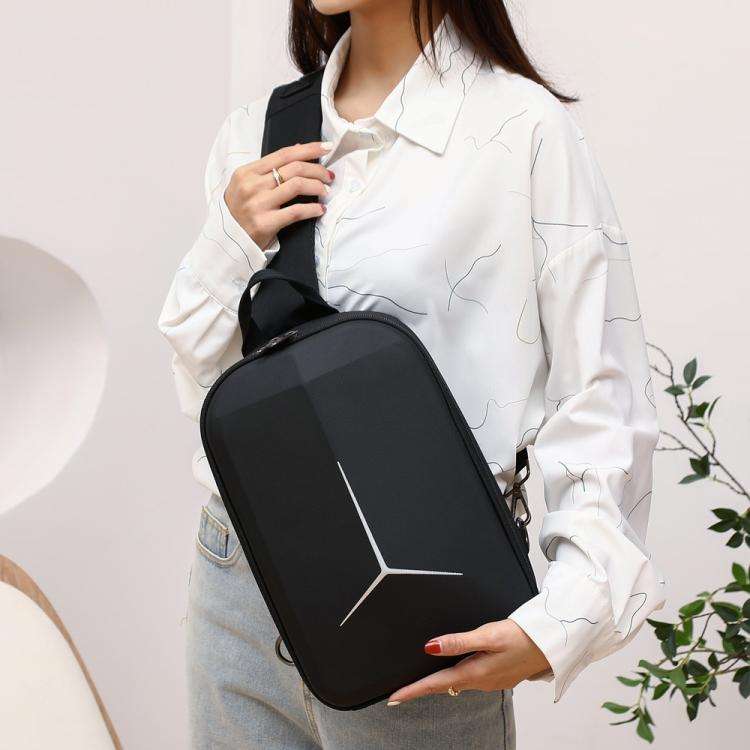 For DJI Neo BKANO NE-005 Portable Shoulder Bag Organiser Chest Bag(Black)