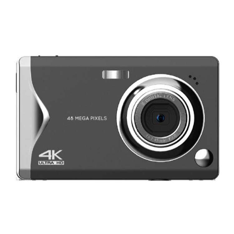 4K HD 3.0-Inch IPS Screen Autofocus HD Digital Camera Student DV Camera SLR(Black)